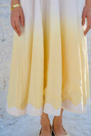 The Loom Art Golden Hour Handwoven Chanderi Silk Dress