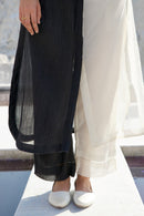 The Loom Art Yin Yang Co-ord (Set of 3) Handwoven Chanderi Silk Co-ord