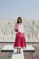 The Loom Art Tulip Rogue Handwoven Chanderi Silk Dress