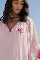 The Loom Art Tulip Rogue Handwoven Chanderi Silk Dress