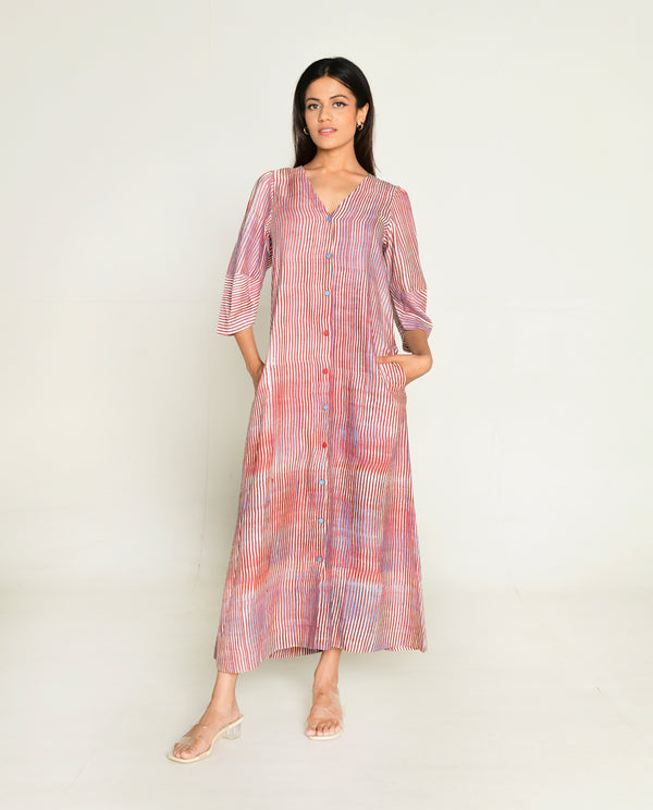 Rias Jaipur Plosky Cloud Shirt Dress