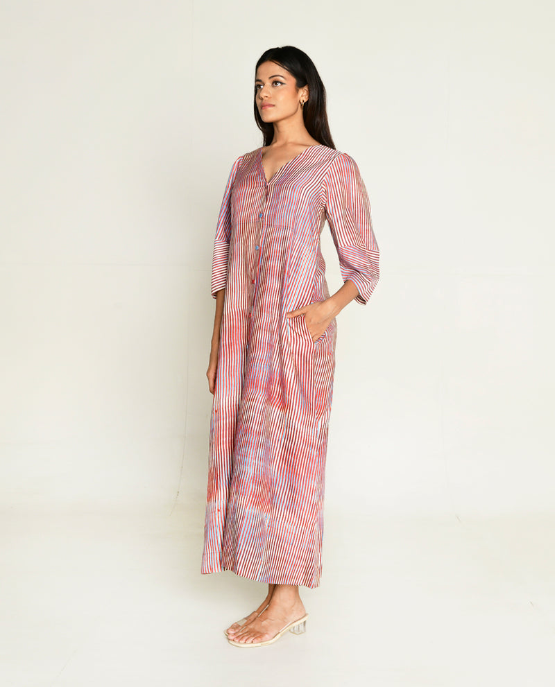 Rias Jaipur Plosky Cloud Shirt Dress