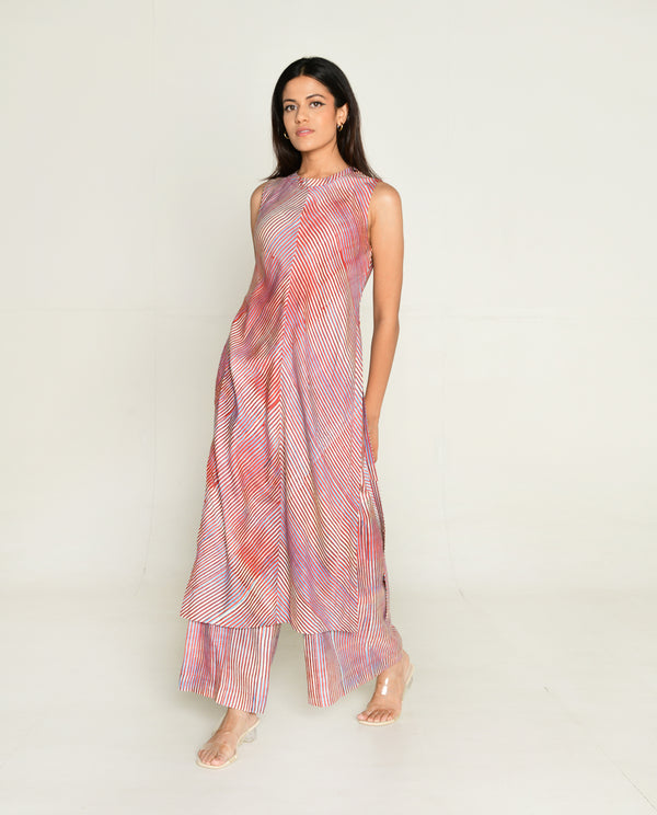 Rias Jaipur Plosky Cloud High Slit Kurta