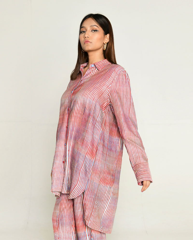 Rias Jaipur Plosky Cloud Long Shirt