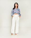 Rias Jaipur Ponzo White Pant
