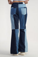 DenZ STITCHED STORY Women Blue Bottom Wear
