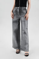 DenZ Grey Gleam Women Grey Bottom Wear
