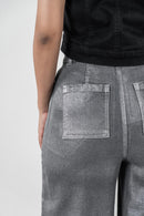 DenZ Grey Gleam Women Grey Bottom Wear
