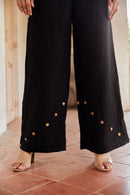 The Conscious Closet Black Perched Black Women Trousers
