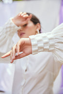 The Conscious Closet White Into The Cold Shirt