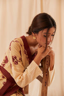 The Conscious Closet  Pavlova Poppy Breeze Blouse - Top