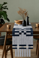JOD Pure Cotton Grey Dor Table Runner