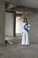 East 14  Cupro Linen Satin Women Angie Pant