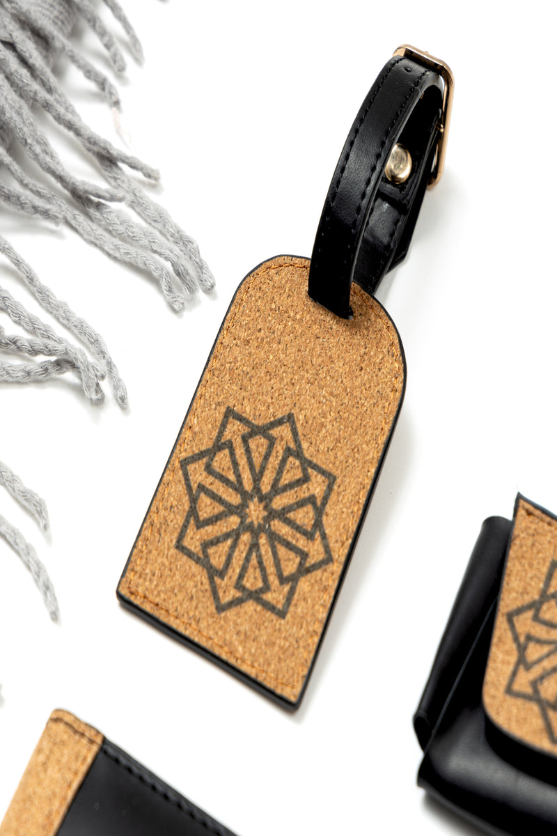 Vegan Leather The Basil Holiday Travel Set - Noir