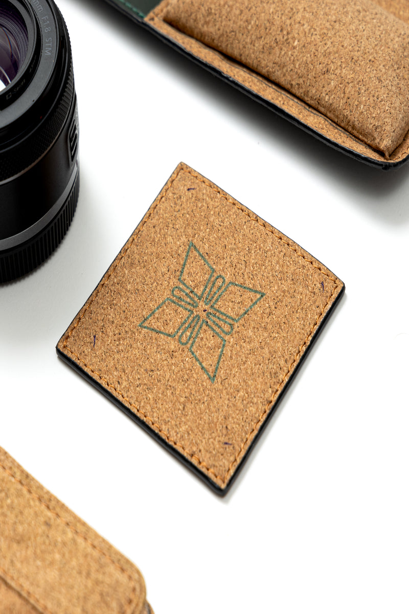 Vegan Leather Desk Set - Basil