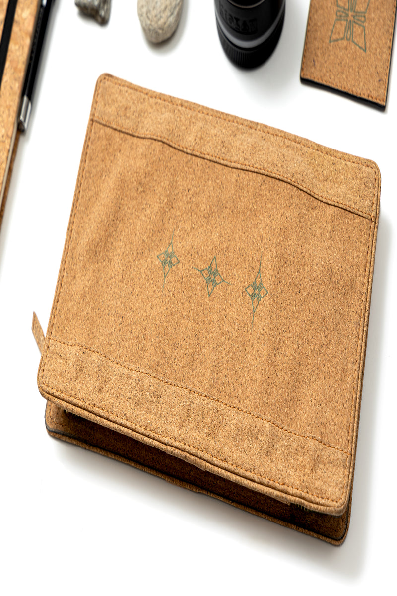 Vegan Leather Desk Set - Basil