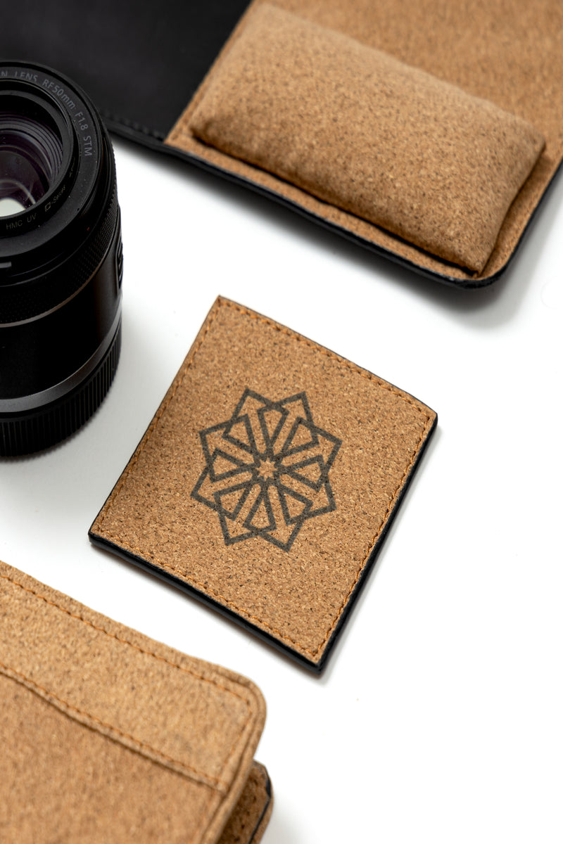 Vegan Leather Desk Set - Noir