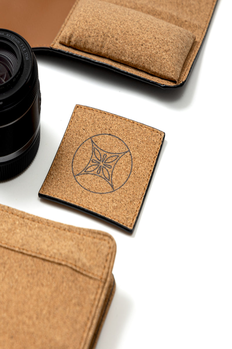 Vegan Leather Desk Set - Tan