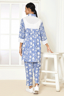 Expressions By UV Edelina Handprinted Cotton Co-ord Set Women