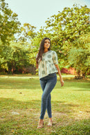 The Conscious Closet White Signature Logo Top