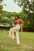 The Conscious Closet Pavlova Nutmeg Breezy Women Trousers