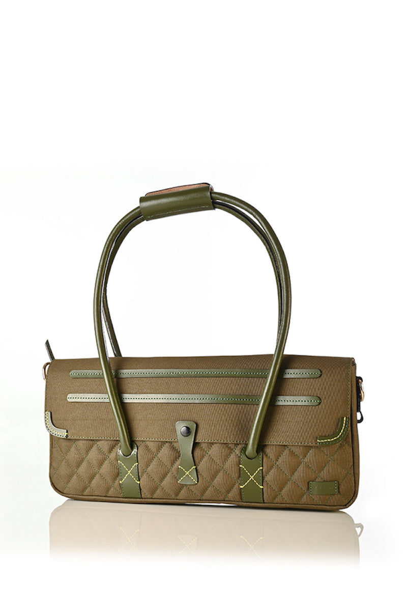 Studio Kassa Forest Criss Cross Hand Bag 1