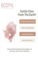 Ecotyl French Pink Clay | Gentle Detox Clay | Skin Brightening | 80g