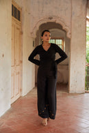 The Conscious Closet Black Perched Black Jumpsuit