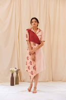 The Conscious Closet Rose Shell and Smokey Pink Eucalyptus Meadow Dress Set