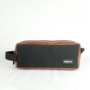 Jaggery Outback and Beyond Essentials Travel Kit in Olive Green Canvas & Salvaged Nubuck