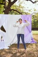 The Conscious Closet White Into The Cold Shirt