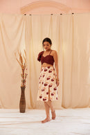 The Conscious Closet Congo Brown Gusty Mindful Women Skirt