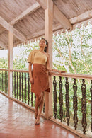 The Conscious Closet Pavlova and Otter Brown Pavlova Otter Dress