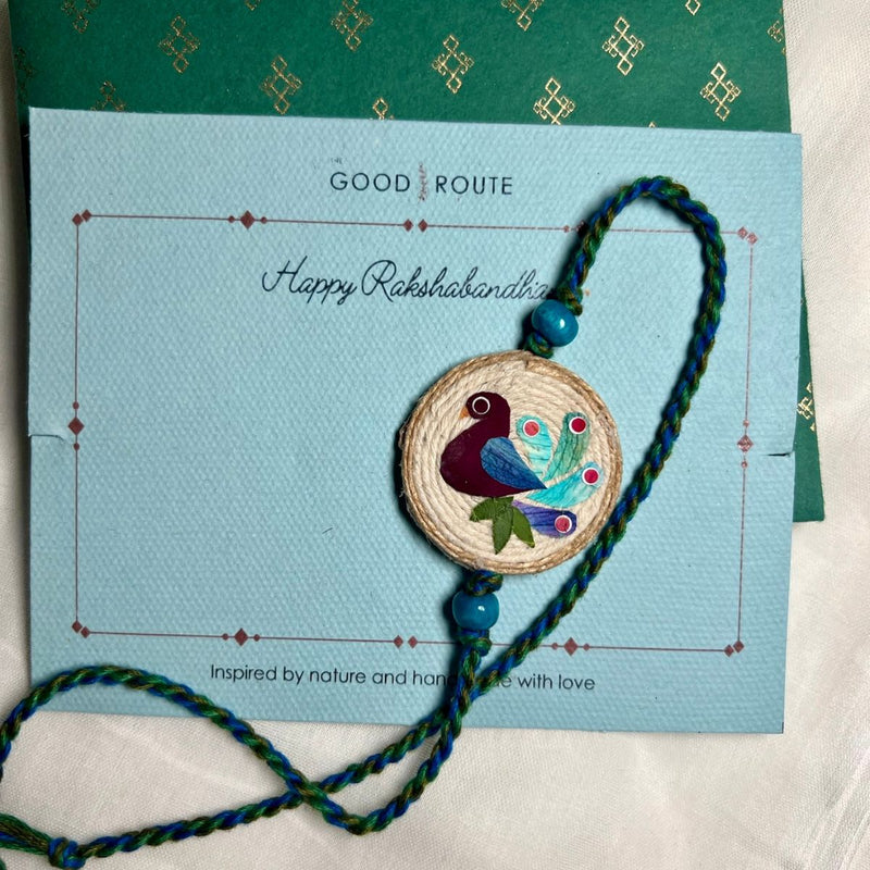 The Good Route Peacock Rakhi