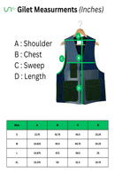 Un Denim - 100% Cotton Unisex Upcycled Denim Gilet Jacket | 187