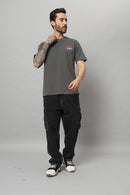 Dvrzi Grey Diabolical Deal Oversized Tee Men’s