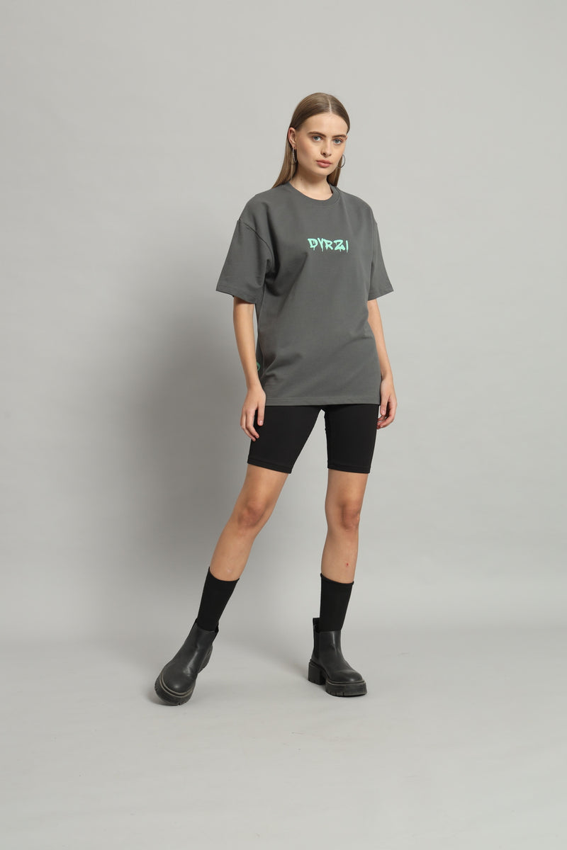 Dvrzi Grey Ram-Antic Oversized Tee Women’s