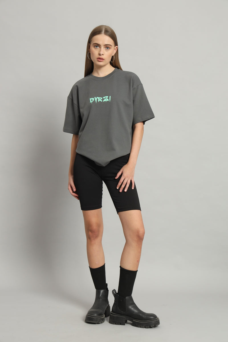 Dvrzi Grey Ram-Antic Oversized Tee Women’s