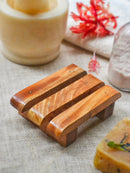 Almitra Sustainables Upcycled Wooden Soap Dish