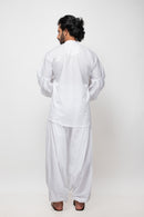 Sepia Stories Paes Cotton Bottom in White