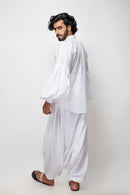 Sepia Stories Paes Cotton Bottom in White