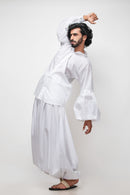 Sepia Stories Paes Cotton Bottom in White