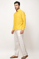 Sepia Stories Vanz Cotton Kurta in Yellow