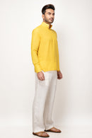 Sepia Stories Vanz Cotton Kurta in Yellow