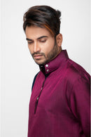 Sepia Stories Vanz Cotton Kurta in Magenta