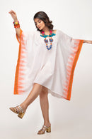 Sepia Stories Soboe Cotton Kaftaan in White