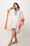 Sepia Stories Soboe Cotton Kaftaan in White