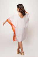 Sepia Stories Soboe Cotton Kaftaan in White