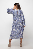 Sepia Stories Luziaa Cotton Dress in Blue