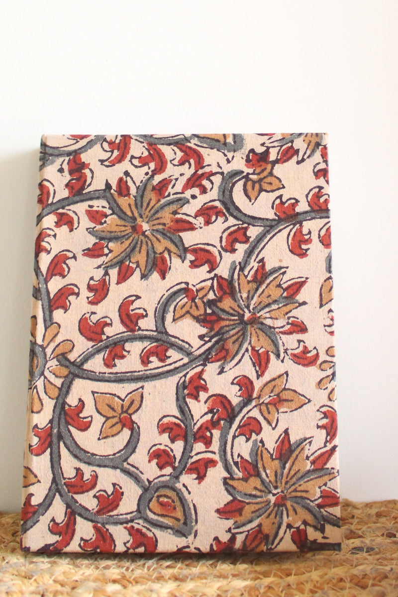 Byora Multicolor Autumn Print Textile Diary